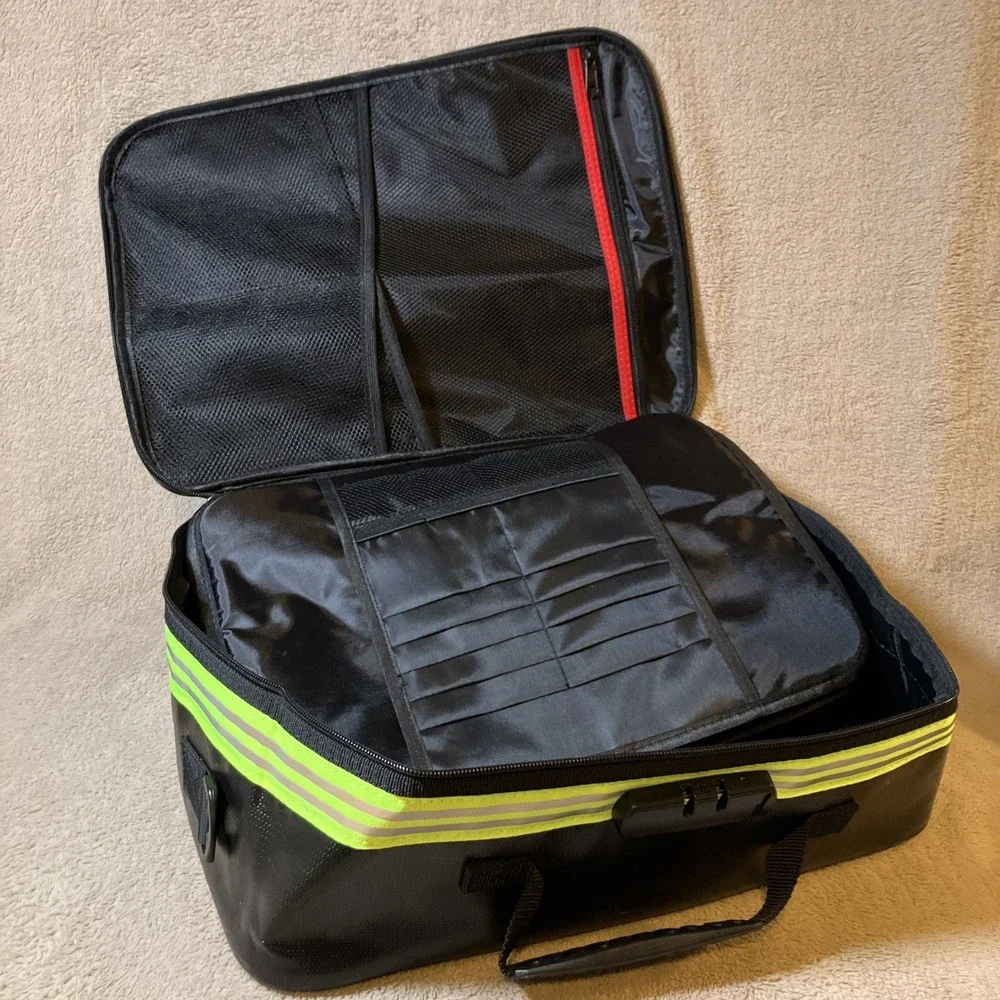 ROLOWAY Fireproof Document Bag‎ with Lock (17
